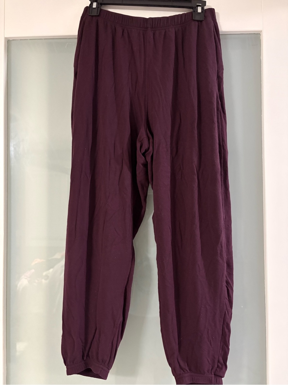 Lululemon Burgundy Lightweight Lounge Joggers